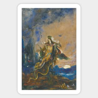 The Fairy by Gustave Moreau Sticker